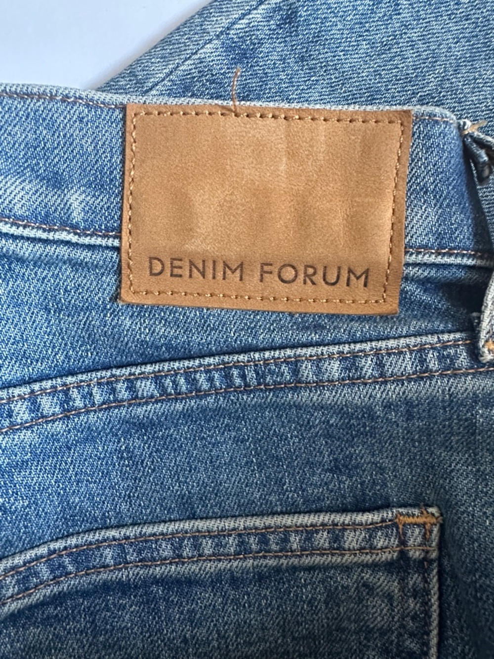 Denim Forum Women’s The Arlo High Rise Straight Size 32 - Picture 9 of 12
